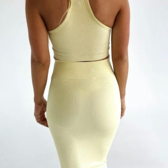 Balance Athletica grey midi skirt, small - Picture 2 of 10